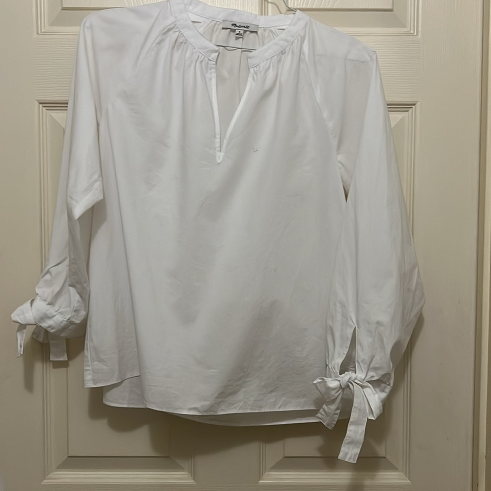 Madewell cotton blouse